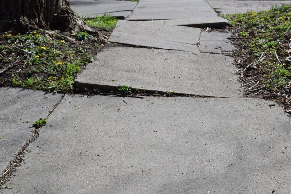 Concrete Sidewalk Leveling in Johnson City