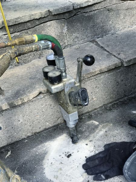 Cement Lifting in Johnson City