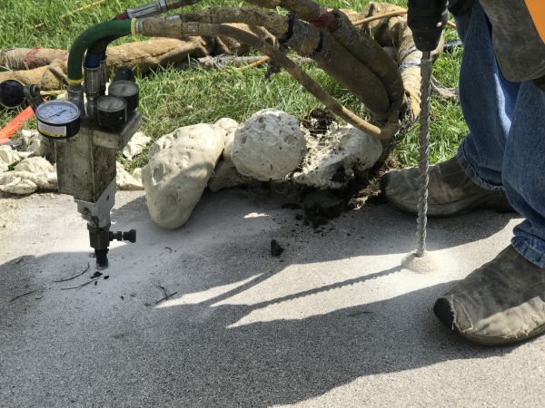 Patio Mudjacking in Johnson City
